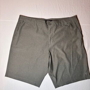 Hang Ten Men's Gray Flat Front Shorts